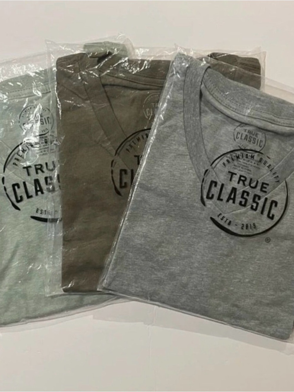 New True Classic V Neck T-Shirt 3 Pack - Medium